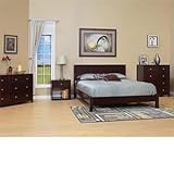 Pacifica 5-pc Queen Bedroom Set Bed, 2 Nightstands, Dresser and Chest