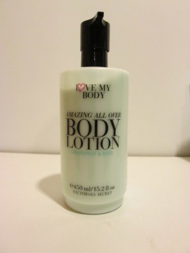 Victoria's Secret Love My Body Amazing All Over Body Lotion 15.2 Oz Grapefruit & Basil