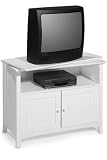 Hawthorne Swivel Tv/vcr Stand 31hx39.5w White