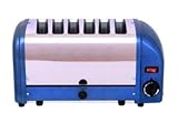 Dualit 6 Slice Vario Bread Toaster - Metallic Blue  from Dualit