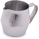RSVP Espresso Stainless Steel Frothing and Steaming Pitcher, 10 Ounce