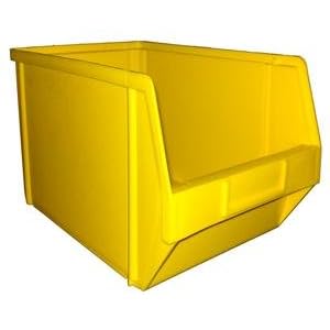 Yellow Storage Bins