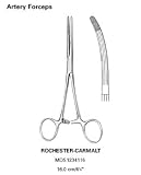 Artery Forceps, Rochester-Carmalt - Curved, 8 inch , 20 cm - 1 ea