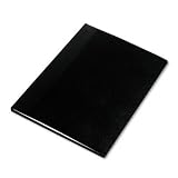 Rolodex 67479 Rolodex Poly Business Card Book, 240-Card Capacity, 12 Pages, 11 x 8-1/2, Black