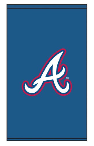 Roller Shades MLB Atlanta Braves Cap Logo A - Blue Background 0551_0005