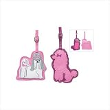 DARLING DOG LUGGAGE TAG SET