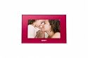 Sony DPF-D72 7-Inch LCD WVGA 16:10 Photo Frame (Red)