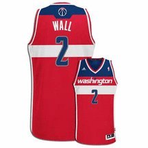 John Wall Jersey: adidas Red Swingman #2 Washington Wizards Jersey