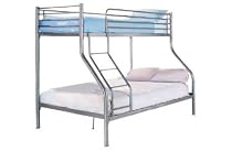 Triple Sleeper Bunk Bed - Double Bed Base and Single on Top
