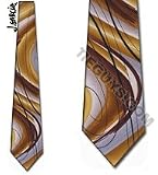 Jerry Garcia Ties Vid-Game Red Gold Neck Tie
