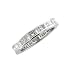 14k White Gold Princess Cut Diamond Eternity Band Ring Size 7 (GH, SI-I, 2.00 carat)