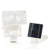 Solar Powered Floodlight - White