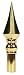 America's Flag Company HWMETSPEAR 8-Inch Flagpole Ornament Metal Gold Spear