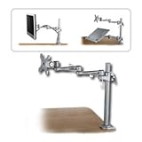 Lindy LCD-Monitorarm lang Modulares Halterungssystem für Mo, 40696
