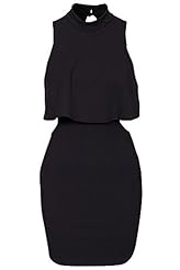 Sexy High-Neck Sleeveless Club Dress/Party Dress/Mini Dress 