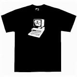 Computer Pirate Mens T-Shirt