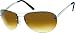 Aviator Style Unisex Designer Sunglasses 1045 Brown