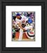 Framed Carlos Zambrano Chicago Cubs Photograph