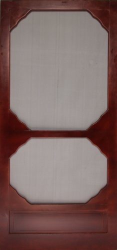 wood screen door cappuccino 32x80  more detail click!