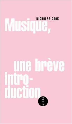 Musique, une brève introduction
