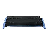 Three Pack Remanufactured Toner Cartridge Replacement for HP Q6001A (3 Cyan) + Glue Stick