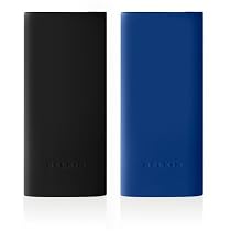 Belkin 2-Pack Silicone Sleeve Case for iPod nano 4G (Black/Blue)