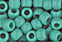 LIGHT TURQUOISE CROW BEADS PONY BEADS