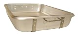 Review Johnson- Rose 61826 / Johnson-Rose 18 Inch X 24 Inch X 4-1/2 Inch Aluminium Double Roast Pan with Wire Handles