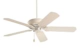 Emerson Fans CF654AW Summer Night Fan - Wet Summer White Outdoor WET Ceiling Fan 52 Blades