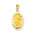 14k Oval St. Joseph Medal Pendant