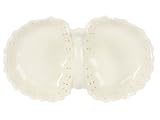 Premium Collection - Porcelain Lace 11 Inch Sectional Server - Bowl  by Caldo-Freddo
