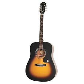 Epiphone DR-100 Acoustic Guitar, Vintage Sunburst