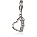Rafaela Donata Charms Republic Anh�nger Herz mit wei�em Zirkonia 60600145