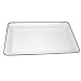 White Rectangular Plastic Serving Tray - 12 x 18