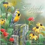 Songbirds 2009 Mini Wall Calendar