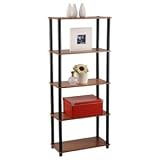 Momentum Furnishings Llc 5-Tier Cherr Book Shelf Pbf-02 Furniture Library/Book Shelves (Kitchen)