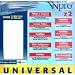 Universal Cooker Hood Filter 2pk With Grease Indicators
