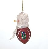NCAA Florida Gators Acrylic Snowman Football 2 3/4