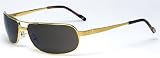 DUNHILL DU55301 GOLD PLATED BROWN POLARIZED METAL SUNGLASSES by