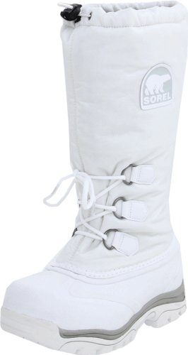 Sorel Women's Snowlion NL1082 Boot,White,11 M