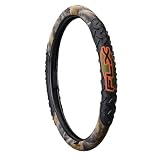 FLX Digital Camo Camouflague Steering Wheel Cover for Trucks and SUVs Fits steering wheels between 15.5 - 15.75 inches