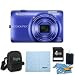 Nikon COOLPIX S6300 16MP 10x Opt Zoom 2.7 LCD Digital Camera 4GB Blue Bundle