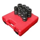 8 Piece 1 Drive Deep SAE Impact Socket... from Individual Sockets