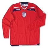 England 08/09 Away LS Soccer Jersey