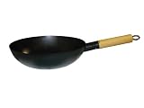 Review Town Food Service Inc. 34733 / Town Food Service 11.5 Inch Steel Frying Pan W/Bamboo Handle