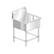 Aero S/S Economy 1-Bowl Sink, 21