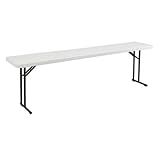 Light Gray Plastic Folding Table