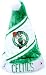 Boston Celtics NBA Colorblock Himo Plush Santa Hat (Quantity of 1)