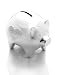 Wedgwood VERA WANG METAL GIFTWARE BABY COLLECTION: SILVER PLATE PIGGY BANK