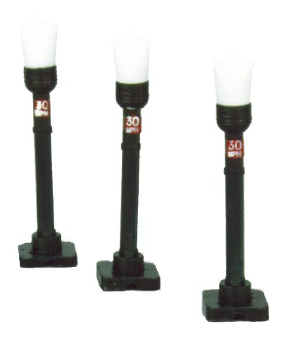 SceneMaster  S/O Scale Lights - Gas Light